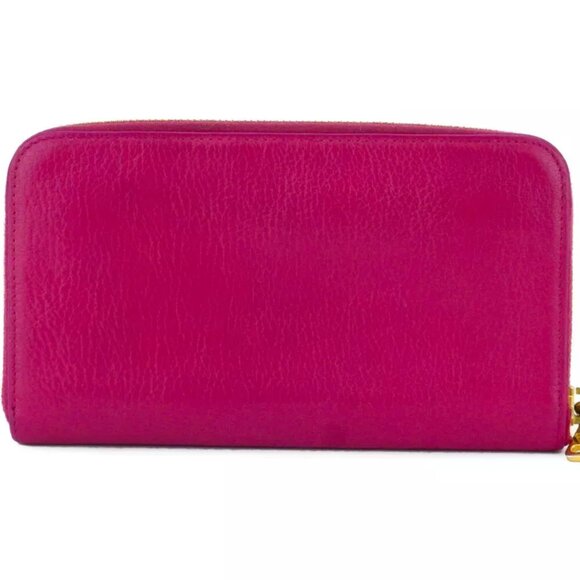 miu miu wallet pink leather Authentic used - Picture 2 of 9